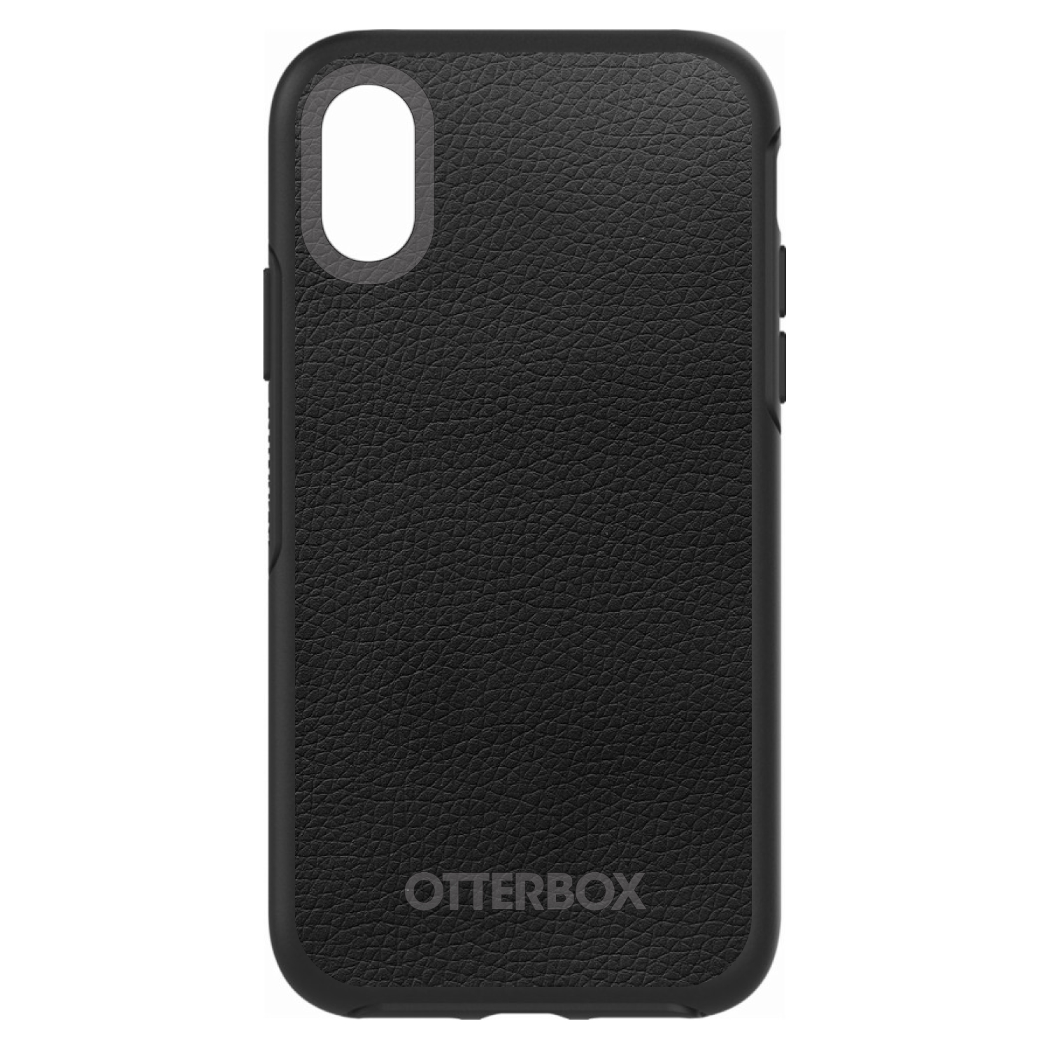 Simetría OtterBox para Apple iPhone (elige modelo) - textura de cuero negro - Imagen 5 de 21
