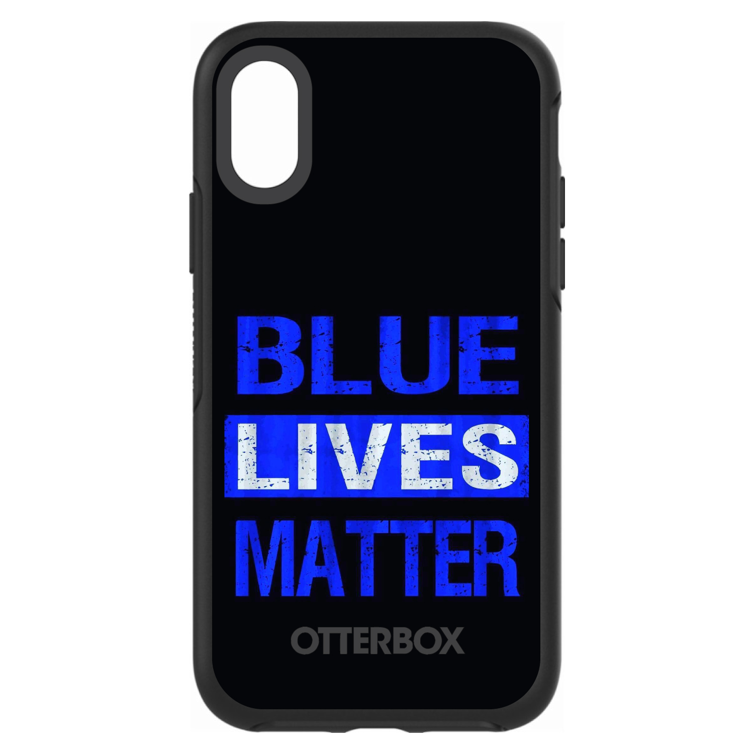 OtterBox Symmetry für Apple iPhone (Modell auswählen) - Blue Lives Matter Law Enfrcmnt - Bild 4 von 20