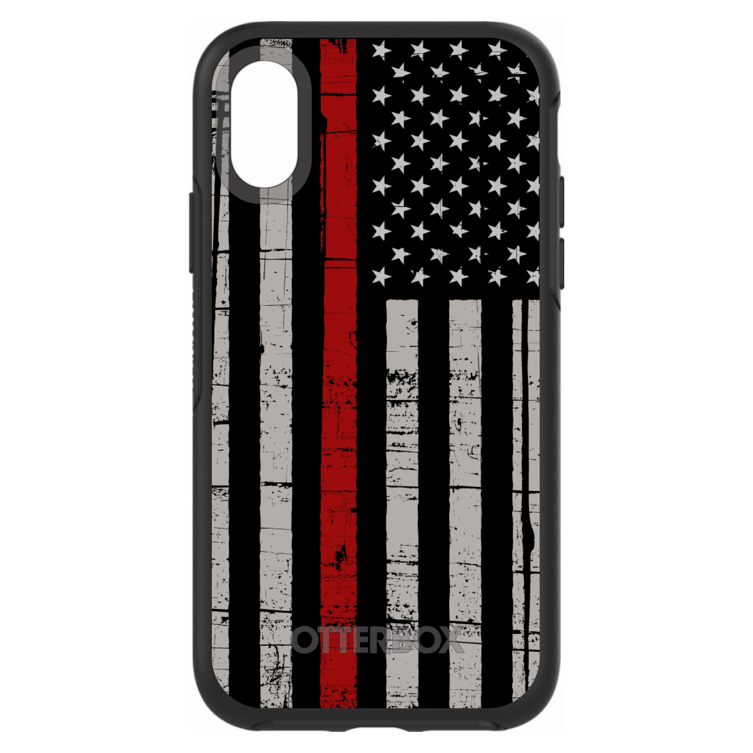 OtterBox Symmetry for Apple iPhone (Pick Model) - Weathered Thin Red Line - Picture 4 of 20